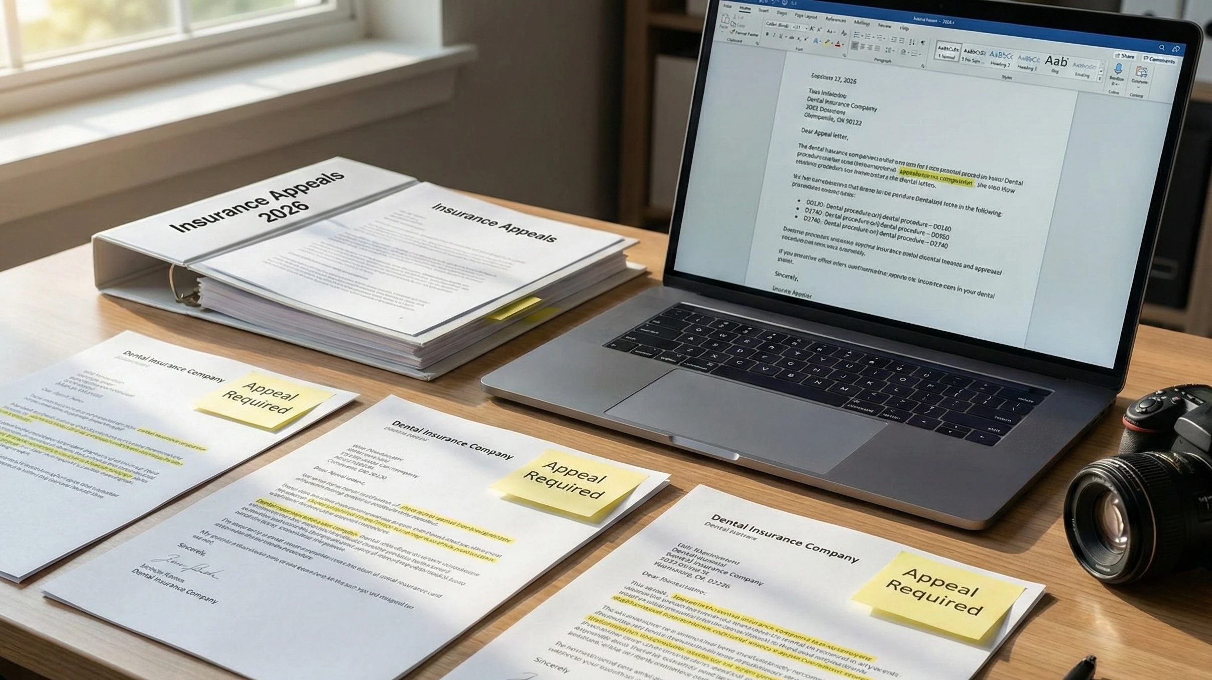 Analysis of dental accounts receivable aging report